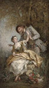 A Lovers' Tryst by Faustin Besson