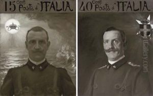 Vittorio Emanuele Iii, King Of Italy: Before The Sea (+ In Military Uniform; 2 Works)