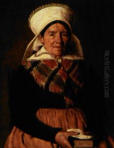 En Skansk Bondekone by Bernhard Middelboe