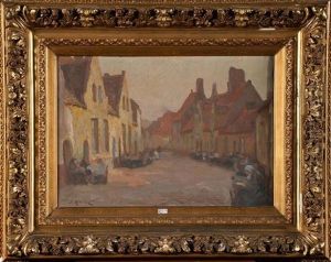 Le Rolweg Anime A Bruges by Joseph Middeleer