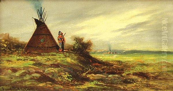 Indian Encampment - view 1