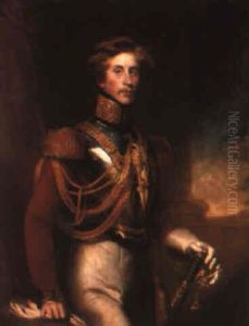 Portrait Of Arthur Vanisttart, Standing Three-quarter Length By A Table