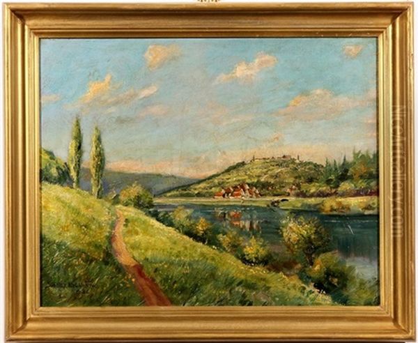 Village Along The River - view 1