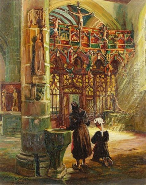 Interieur Der Kapelle St. Fiacre - view 1