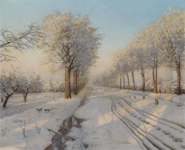 Winter Sunset - view 1