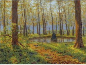 The Park In Autumn