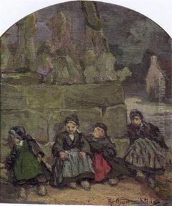 Bretonische Kinder