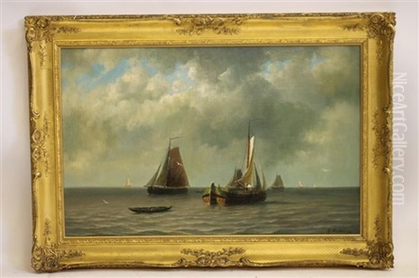Fishing Boats In Still Waters - view 1