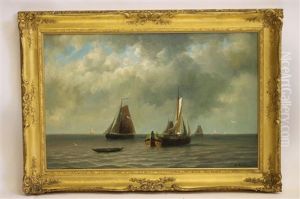 Fishing Boats In Still Waters by Rein Miedema