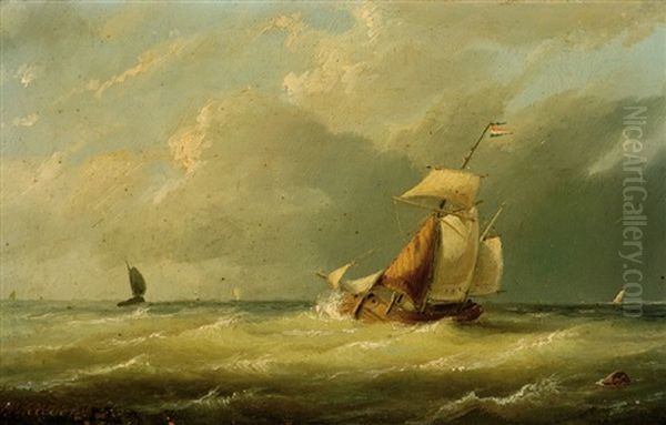 Seascape (+ Moonlit Landscape; 2 Works) - view 1