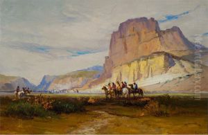Green River Scene by Arthur William Best