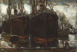 Au Port by Eugene van Mieghem