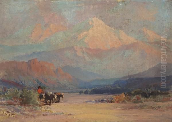 Riders In Death Valley - view 1