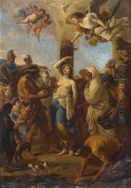 Das Martyrium Der Heiligen Agatha - view 1