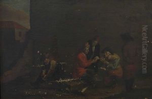 Joueurs De Cartes by Jan Miel
