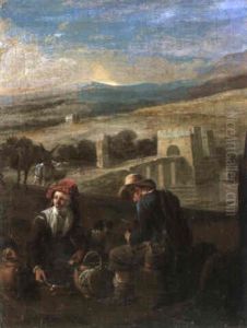 Le Repas Des Paysans by Jan Miel