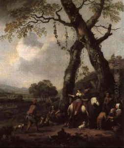 Sosta Di Viandanti by Jan Miel