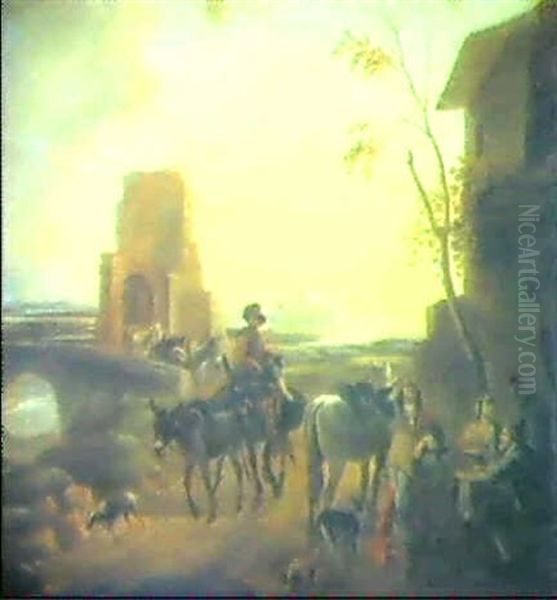 Vor Dem Wirtshaus. - view 1