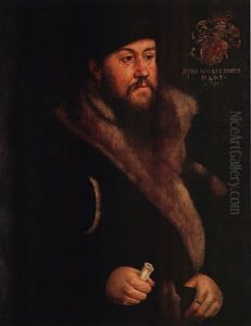 Portrait Des Muncher Burgers Andreas Iii Reitmohr by Hans Mielich
