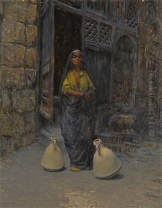 The Water Carrier by Leopold Alphons Mielich