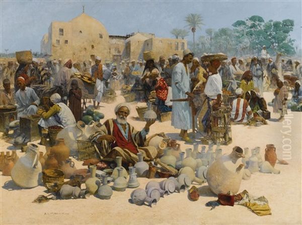 The Pottery Seller - view 1