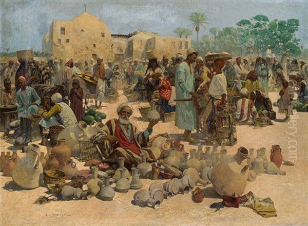 Orientalische Marktszene - view 1