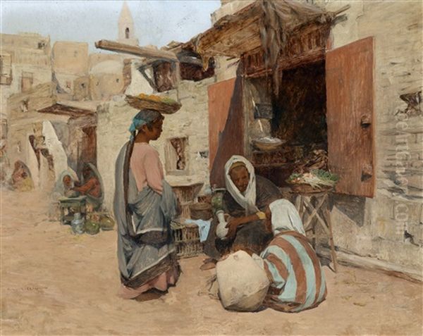 Orientalische Strassenszene - view 1