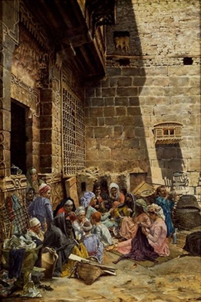 Hof Eines Hauses In Bulak, Cairo - view 1
