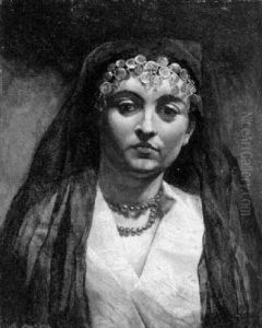 Bildnis Einer Orientalin by Leopold Alphons Mielich