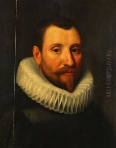 Portrait Of A Gentleman, Bust-length, With A Ruff Collar