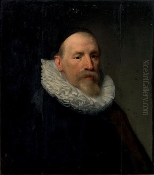 Portrait D'homme A La Collerette - view 1