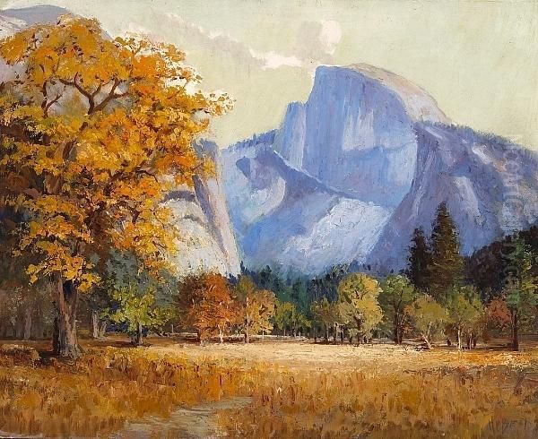 Half Dome In Autumn, Yosemite - view 1