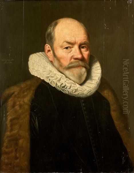 Portrait De Paulus Cornelisz Van Beresteyn (1548-1625), Bourgmestre De Delft - view 1