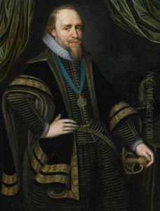 Portrait Of Prince Maurits Of Orange Portrait Of Prince Maurits Of Orange