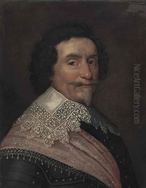 Portrait Of A Gentleman, Possibly Prince Frederick Henry (1584-1647), Prince Of Orange, Stadhouder Of The United Provinces - view 1