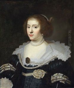 Portrait Of Princess Amalia Of Orange, Countess Of Solms-braunfels