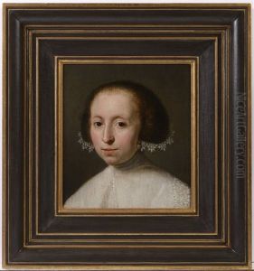 Portrait Of A Lady by Michiel Jansz. van Mierevelt