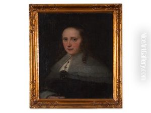 Portrait Of A Lady by Michiel Jansz. van Mierevelt