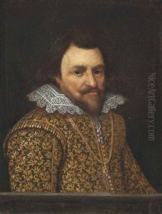 Portrait Of Philip William, Prince Of Orange (1554-1618), Bust-length, In A Gold-embroidered Doublet And Lace Collar