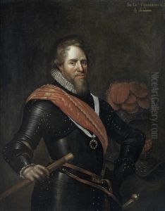 Portrait Of Stadholder Prince Mauritz (1567-1625) Of Orange-nassau, In Armour