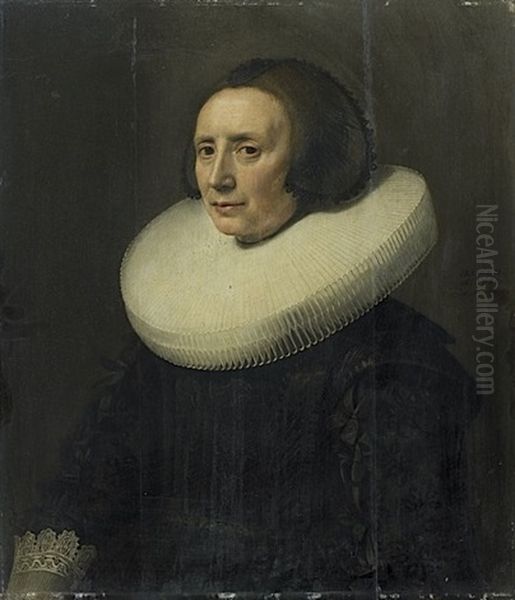 Portrait De Margaret Van Bere (in 3 Parts) - view 1