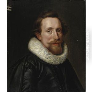 Ritratto Di Gentiluomo Con Barba In Abito Nero Ritratto Di Gentiluomo Con Barba In Abito Nero