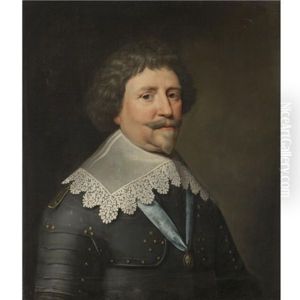 Portrait Of Frederick Hendrick, Prince Of Orange And Stadholder Of The United Provinces (1584-1647), Half-length, In Armour