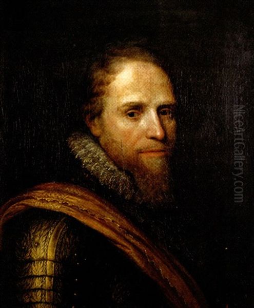 Portrait Of Prince Maurice Of Nassau In Armor - view 1