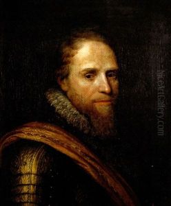 Portrait Of Prince Maurice Of Nassau In Armor