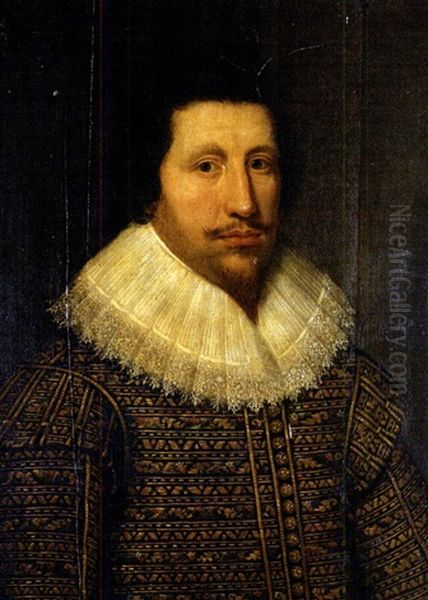 Portrait Of A Man In A Lace Ruff - view 1