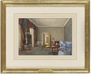 A Drawing Room At Naburn, The Seat Of George Palmes Esq.
