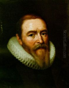 A Portrait Of Johan Van Oldenbarneveldt