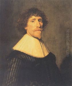 Portret Van Een 32-jarige Man by Michiel Jansz. van Mierevelt