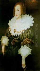 Portrait De Femme by Michiel Jansz. van Mierevelt